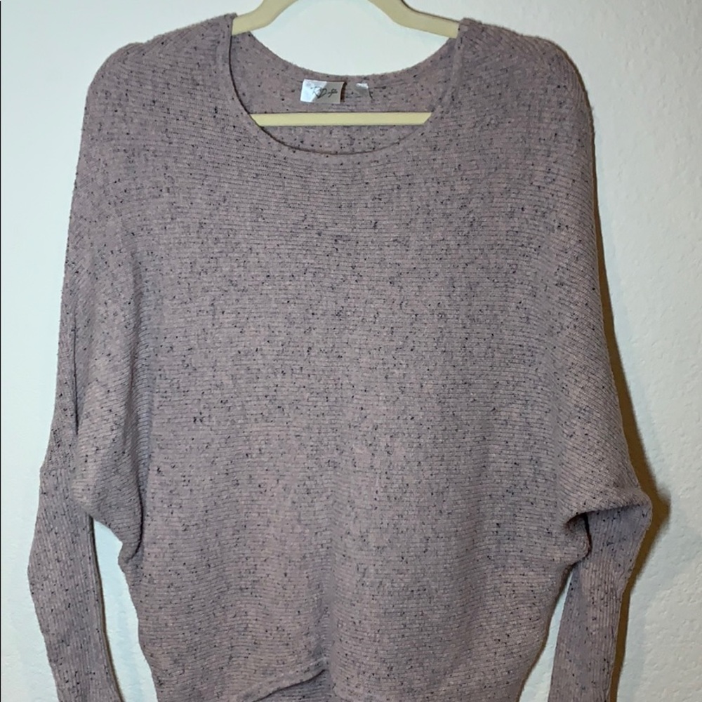 Pink dolman sweater size small